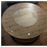 METAL & WOODEN COFFEE TABLE, TV STAND