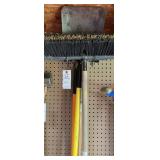 2 RAKE SHOVE & BROOM