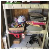 2 PLASTIC SHELF UNITS