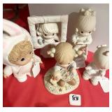 5 PRECIOUS MOMENTS FIGURINES