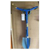 SHOVEL, RAKES, HOES & ASSORTED TOOLS