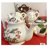 [9pc] ASST TEAPOTS