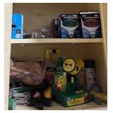 YARD SUPPLIES AND LIGHT BULBS