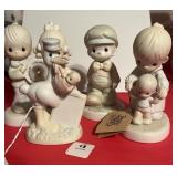 4 PRECIOUS MOMENT FIGURINES