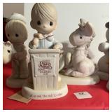 5 PRECIOUS MOMENTS FIGURINES