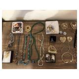 ASSORTED COSTUME AND SOME .925 JEWELRY - SOME