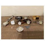 9pc  LADIES WATCHES