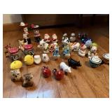 COLLECTION OF SALT AND PEPPER SHAKERS