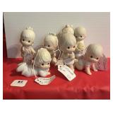 6 PRECIOUS MOMENTS FIGURINES