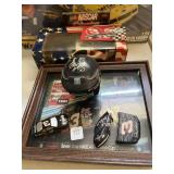 ASST. DALE EARNHARDT ITEMS: CLOCK, KNIFE, ETC. ASST. DALE EARNHARDT ITEMS: CLOCK, KNIFE, ETC.