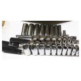 4 SOCKET RAILS - ASST. 3/8 DRIVE SOCKETS 4 SOCKET RAILS - ASST. 3/8 DRIVE SOCKETS