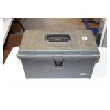 TOOL BOX W/GUN SUPPLIES, 2 EXPLODING TARGETS TOOL BOX W/GUN SUPPLIES, 2 EXPLODING TARGETS