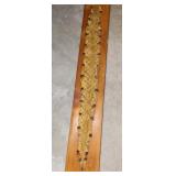 40 IN SNAKE SKINS MOUNTED ON BOARD 40 IN SNAKE SKINS MOUNTED ON BOARD