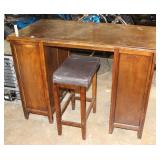 DESK W/1 STOOK - 49X36X26 DESK W/1 STOOK - 49X36X26