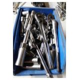 BOX ASST. 3/8 DRIVE SOCKETS & DRIVE RACHETS - BOX ASST. 3/8 DRIVE SOCKETS & DRIVE RACHETS -