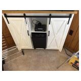 WHITE TV STAND - 42X36X12 WHITE TV STAND - 42X36X12