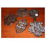 4 CAST IRON HOT PLATES 4 CAST IRON HOT PLATES