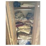 CONTENTS HALL CLOSET, LINENS CONTENTS HALL CLOSET, LINENS