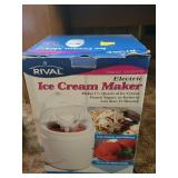 RIVAL ICE CREAM MAKER - ELECTRIC RIVAL ICE CREAM MAKER - ELECTRIC
