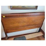3 PC. DEPRESSION ERA BEDROOM SUIT: BED, VANITY 3 PC. DEPRESSION ERA BEDROOM SUIT: BED, VANITY