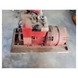 LAWN MOWER MOTOR ATTACHED TO ROLL AROUND LAWN MOWER MOTOR ATTACHED TO ROLL AROUND
