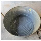 21" GALVANIZED WASH TUB 21" GALVANIZED WASH TUB