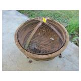 FIRE PIT WITH COVER FIRE PIT WITH COVER
