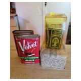TOBACCO CANS AND SMOKING PARAPHANALIA TOBACCO CANS AND SMOKING PARAPHANALIA