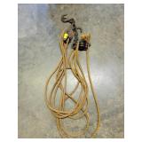 BLOCK AND TACKLE WITH ROPE BLOCK AND TACKLE WITH ROPE