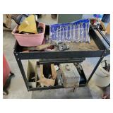 ROLL AROUND SHOP CART WITH ASSORTED TOOLS ROLL AROUND SHOP CART WITH ASSORTED TOOLS