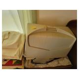 BROTHER PORTABLE SEWING MACHINE W/FABRIC BROTHER PORTABLE SEWING MACHINE W/FABRIC