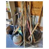 HAND AND YARD TOOLS, PROPANE TANK BOTTLE, HAND AND YARD TOOLS, PROPANE TANK BOTTLE,