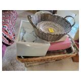 CASSEROLE DISHES, 50TH ANNIVERSARY ITEMS, ETC. CASSEROLE DISHES, 50TH ANNIVERSARY ITEMS, ETC.