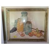 BALL JAR PRINT BY DON ENSOR - FRAMED BALL JAR PRINT BY DON ENSOR - FRAMED