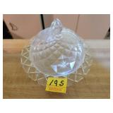 MISMATCHED ROUND BUTTER DISH MISMATCHED ROUND BUTTER DISH