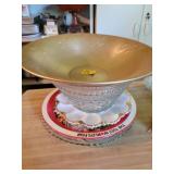 GLASS AND PLASTIC SERVING BOWLS, EGG TRAY, ETC. GLASS AND PLASTIC SERVING BOWLS, EGG TRAY, ETC.