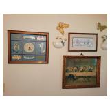 WALL D�COR IN DINING AREA:  THE LAST SUPPER PRINT, WALL D�COR IN DINING AREA:  THE LAST SUPPER PRINT,