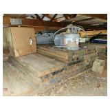 CONTENTS OF GARAGE ATTIC: LUMBER AND CONTENTS OF GARAGE ATTIC: LUMBER AND
