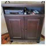 MULTI-MEDIA CABINET - 36" X 16" X 42" MULTI-MEDIA CABINET - 36" X 16" X 42"