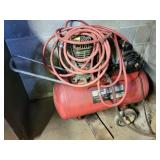 CRAFTSMAN 4 HP AIR COMPRESSOR WITH HOSE - CRAFTSMAN 4 HP AIR COMPRESSOR WITH HOSE -