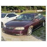 2003 CHEVY IMPALA TMU NONE RUNNER POLICE PAPER WOR 2003 CHEVY IMPALA TMU NONE RUNNER POLICE PAPER WOR