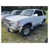 2002 TOYOTA 4 RUNNER 2WD 355,011 RUNS AUTO POLICE 2002 TOYOTA 4 RUNNER 2WD 355,011 RUNS AUTO POLICE