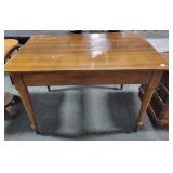 ANTIQUE PINE KITCHEN TABLE - 46X32X30 INCH - ANTIQUE PINE KITCHEN TABLE - 46X32X30 INCH -