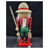 NUTCRACKER, GIRL IN CHAIR FIGURINE, MEAURING CUPS NUTCRACKER, GIRL IN CHAIR FIGURINE, MEAURING CUPS