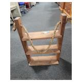 CRAFTMADE HANGING PINE SHELF CRAFTMADE HANGING PINE SHELF
