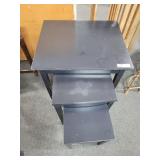 CONTEMPORARY NEST OF TABLES - BLACK CONTEMPORARY NEST OF TABLES - BLACK