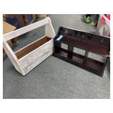 WALL SHELF AND PLANTER BOX WALL SHELF AND PLANTER BOX