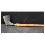 NATIVE AMERICAN CARVED PIPE BOWL WITH NATIVE AMERICAN CARVED PIPE BOWL WITH