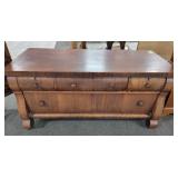EMPIRE LOW BOY DRESSER - 4 DRAWERS - EMPIRE LOW BOY DRESSER - 4 DRAWERS -