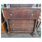 ENGLISH MAHOGANY VENEER BUTLER ENGLISH MAHOGANY VENEER BUTLER